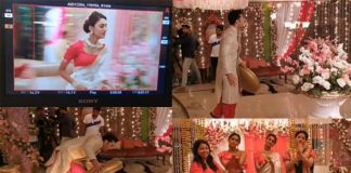 Erica Fernandes Shows How They Shoot Dramatic Saree Burning Scene & It Will Make You LOL