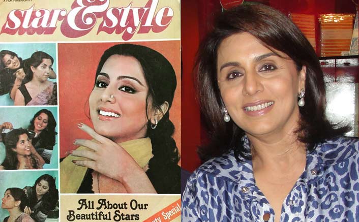 #Funfact: Neetu used hairdresser's hand to pose for cover