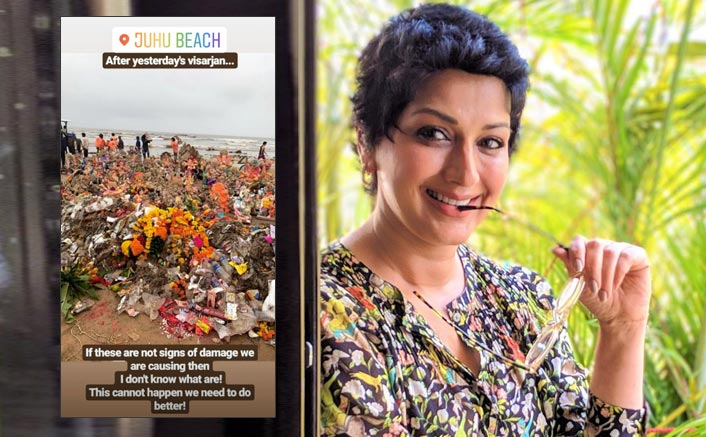 Sonali Bendre Shares The Gloomy Side Of Ganpati Visarjan!