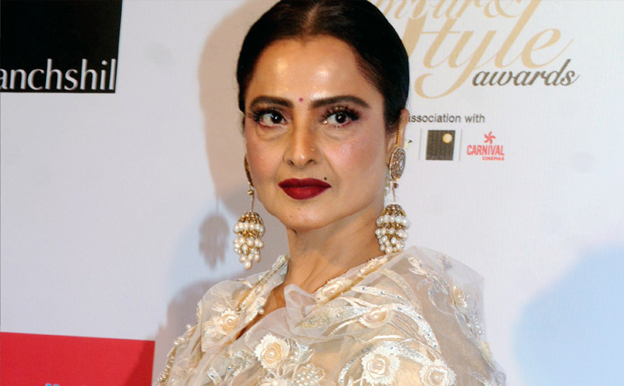 Here's How Rekha Still Looks Stunning Every Time She Steps out!