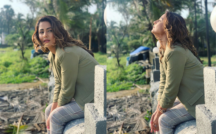 Hina Khan Embraces Wondrous Moments By The Sea And Greenery, See Photos