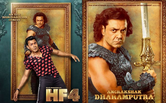 Housefull 4 Poster Ft. Bobby Deol: Dharamputra In Real & Reel, Makers Raise The Level Of Madness Every Hour!