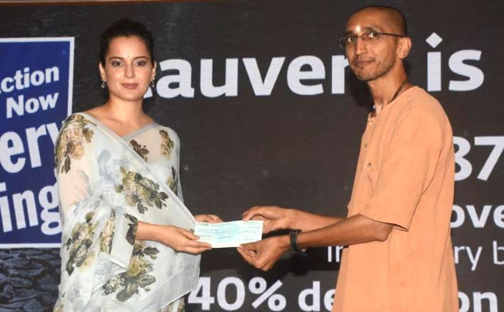 Kangana Ranaut Donates Rs. 42 Lakhs Helping To Plant 1 Lakh Saplings