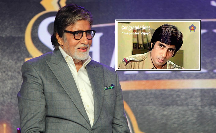 Mumbai Police salute 'Inspector Vijay' for Dadasaheb Phalke Award