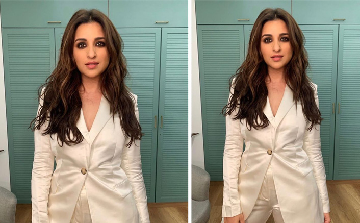  Parineeti Chopra Looks Like An Absolute Diva In A White Power Suit - View Pics!
