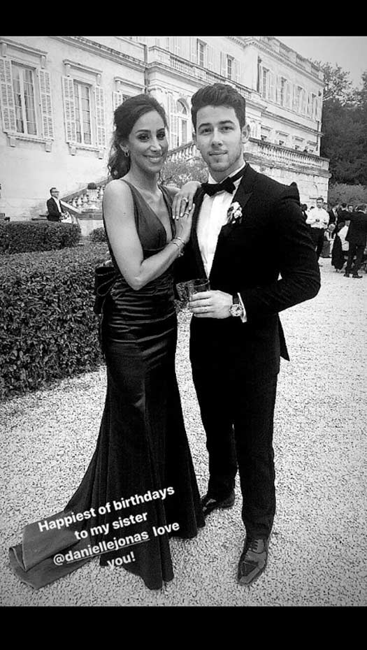 Priyanka Chopra & Nick Jonas Have Some Beautiful Wishes For Sister-In-Law Danielle Jonas As She Rings Birthday Bells