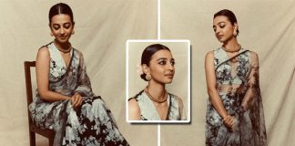 Radhika Apte looks resplendent in traditional attire, bags the Breakthrough artiste award
