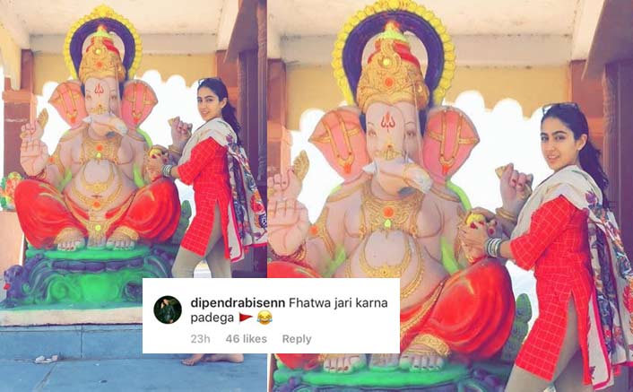 Sara Ali Khan trolled for celebrating Ganesh Chaturthi