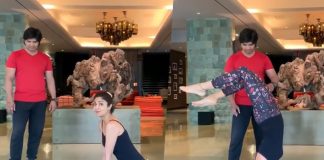 Shilpa Shetty nails Vrischikasana pose, sets fitness goals