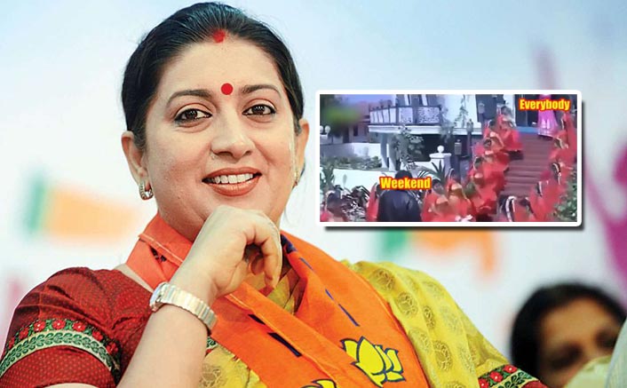 Smriti Irani shares funny meme featuring Ajay, Tabu