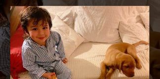 Taimur Ali Khan's Pic With A Cute Puppy Is The Cutest Thing You'll See Today