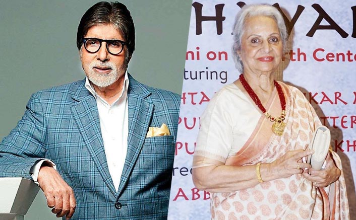 When Amitabh Bachchan Carried Waheeda Rehman's Footwear & Ran Towards Her