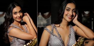 Amrin Qureshi appears in stunning outfit for Diwali bash