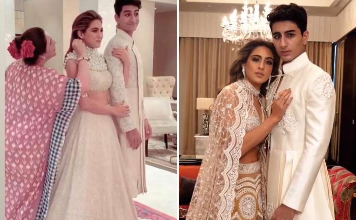 Amrita Singh Putting Kaala Tikka To Sara Ali Khan Before A Photo Shoot Is Every Indian Mom!