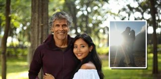 Cuteness Alert! Milind Soman and wife Ankita Konwar dance and kiss each other at Rohtang La in this recent video