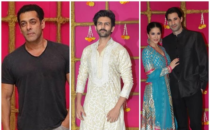 Diwali 2019: From Dapper Salman Khan To Heartthrob Kartik Aaryan, Krishna Kumar's Party Was Literally LIT