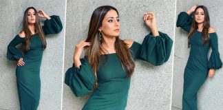Hina Khan Flaunts Her Perfect Bod In This Hot Green Dress, See Photos