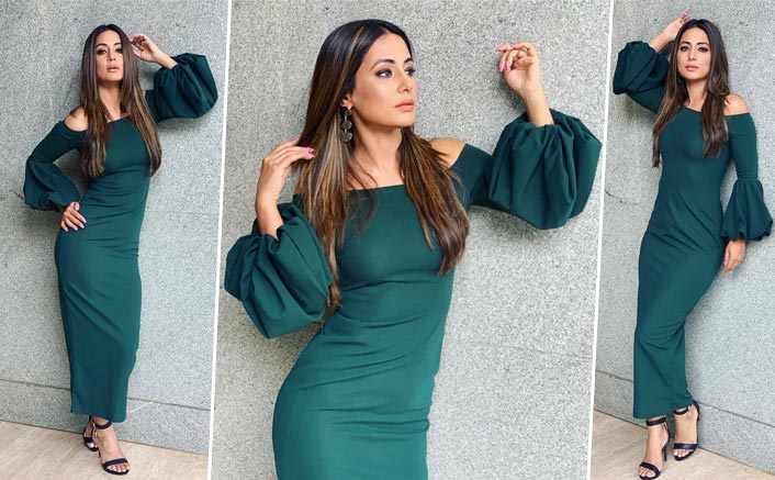 Hina Khan Flaunts Her Perfect Bod In This Hot Green Dress, See Photos