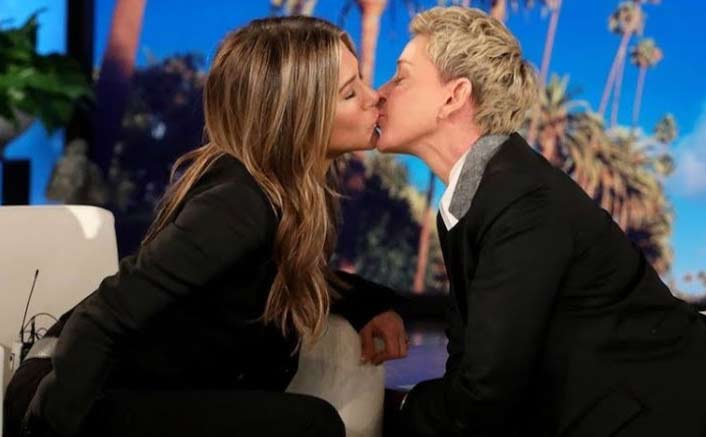 Jennifer Aniston To Ellen DeGeneres After Their VIRAL Kiss: "Very Soft Lips"