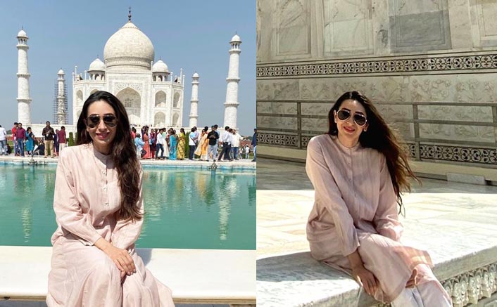 Karisma Kapoor is 'mesmerised' by beauty of the Taj