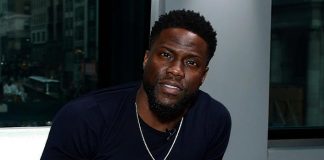 Kevin Hart back at work following car crash