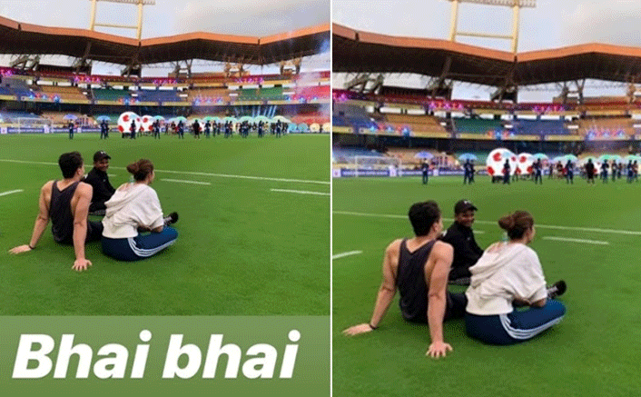Pic: Did Disha Patani Call Tiger Shroff Her 'Bhai'?