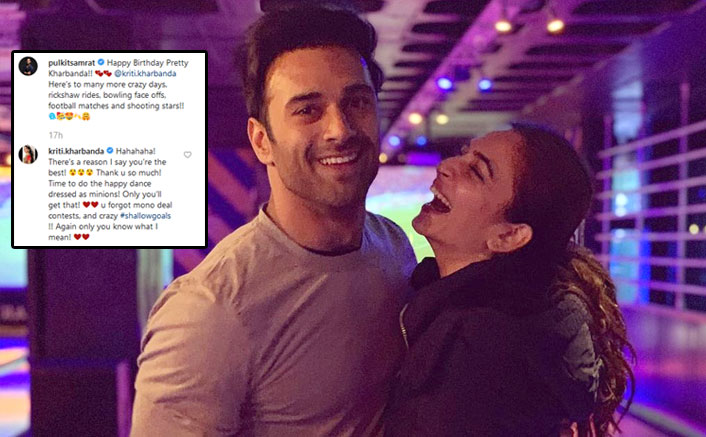 Pulkit Samrat Shares A Cute Birthday Wish For Rumoured Ladylove Kriti Kharbanda & She Can't Stop Gushing Over Him