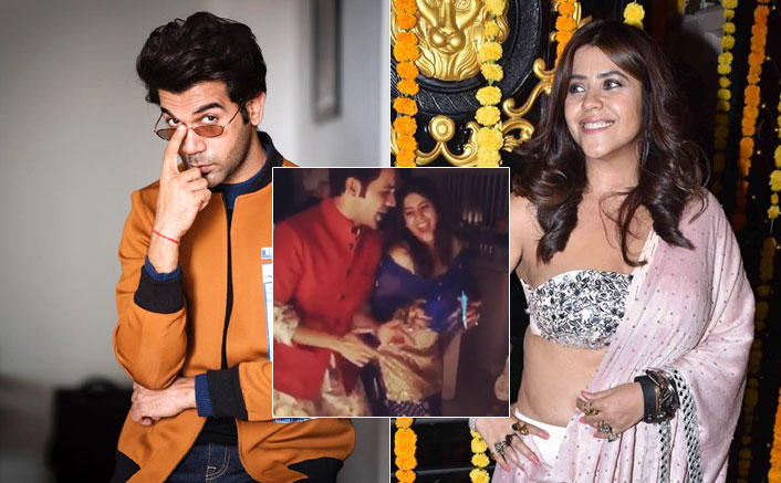 Rajkummar Rao, Ekta Kapoor groove to 'Akhiyon se goli maare'
