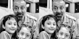 Sanjay Dutt shares wishes his children a happy birthday, shares an adorable picture!
