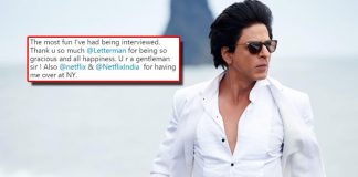 Shah Rukh Khan REACTS On The Promo Of David Letterman's Talk Show Featuring Him