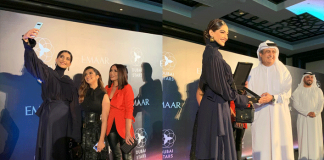 *Sonam Kapoor gets awarded with the prestigious Dubai star*