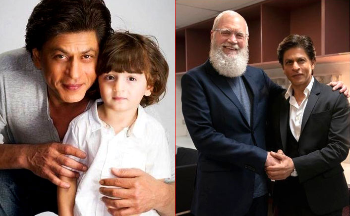 Shah Rukh Khan Shares AbRam's Reaction On David Letterman Interview & It's 'Caption Of The Year'