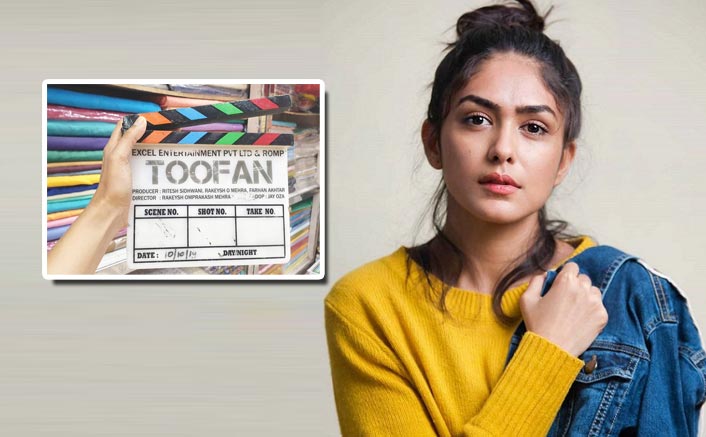 Toofan: Mrunal Thakur Starts Shooting For Farhan Akhtar Starrer