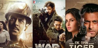 War Box Office (Worldwide): The Jodi Of Hrithik Roshan-Tiger Shroff EXCEEDS Salman Khan's Bharat & Ek Tha Tiger