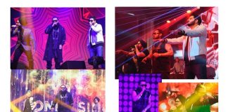 Yo Yo Honey Singh performs at a Diwali concert in Bangkok
