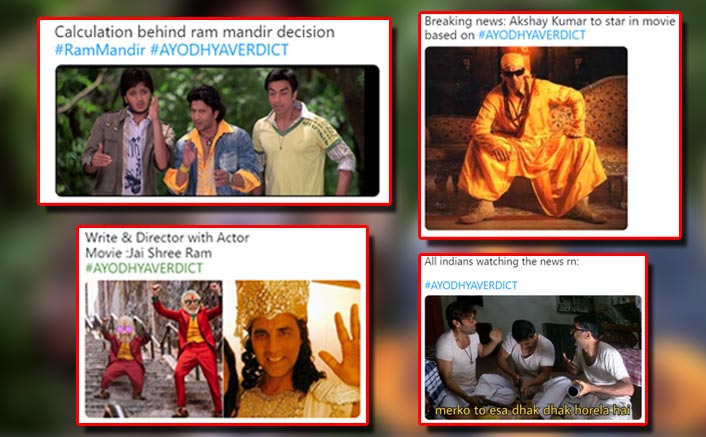 #AyodhyaVerdict: Get Over Hindu-Muslim! These Bollywood Memes Will Surely Tickle Your Funny Bone