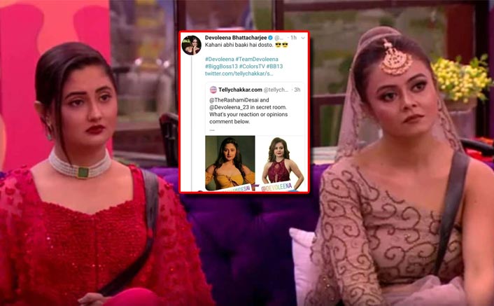 websted Stolthed lyse Bigg Boss 13: Rashami Desai, Devoleena Bhattacharjee In A Secret Room;  Latter CONFIRMS!