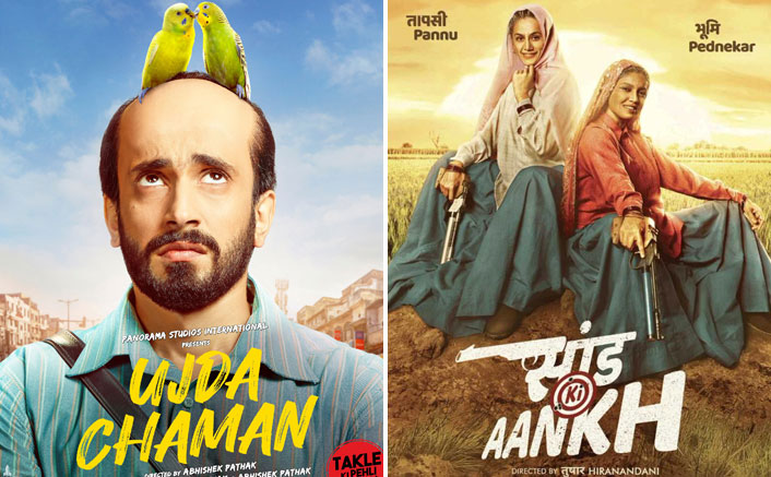 Box Office - Ujda Chaman drops on Monday, Saand Ki Aankh keeps its hold