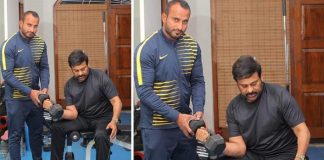 Chiru 152: Chiranjeevi Sweats It Out In The Gym For His Next Action Drama