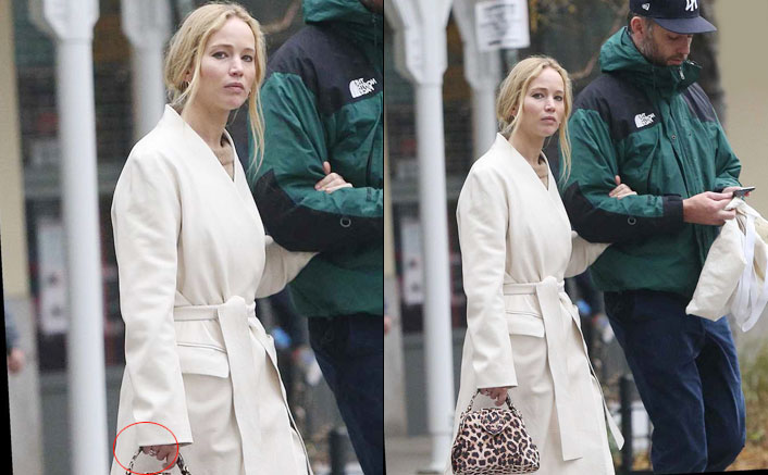 JLaw, hubby step out on one-month wedding anniversary