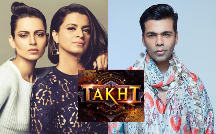 Kangana Ranaut's sister Rangoli Chandel Takes A Dig At Karan Johar's Directorial Takth, Calls It Soft Porn