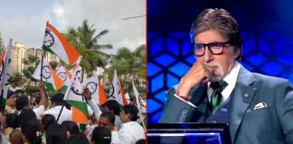 KBC row: NCP protests outside Sony TV's Mumbai office