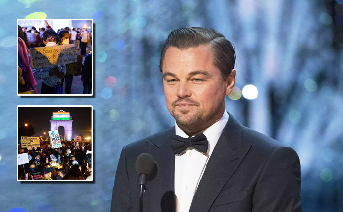 Leonardo Dicaprio Addresses Delhi Air Pollution Through A Protest's Picture