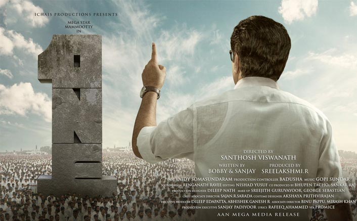 One: Mammootty As A Politician In Firstlook Poster From His Next Political Drama