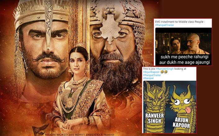 Panipat Trailer: These Memes Based On Arjun Kapoor & Kriti Sanon Starrer Are Entertaining AF