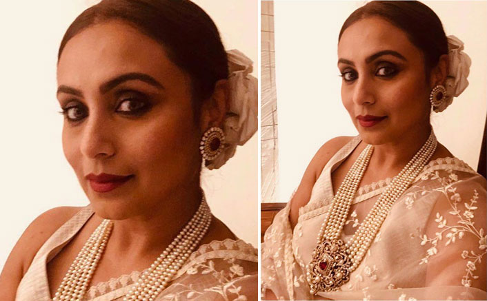 Rani Mukerji’s Beige Sabyasachi Sari Is The Wedding Outfit You Need Right Now