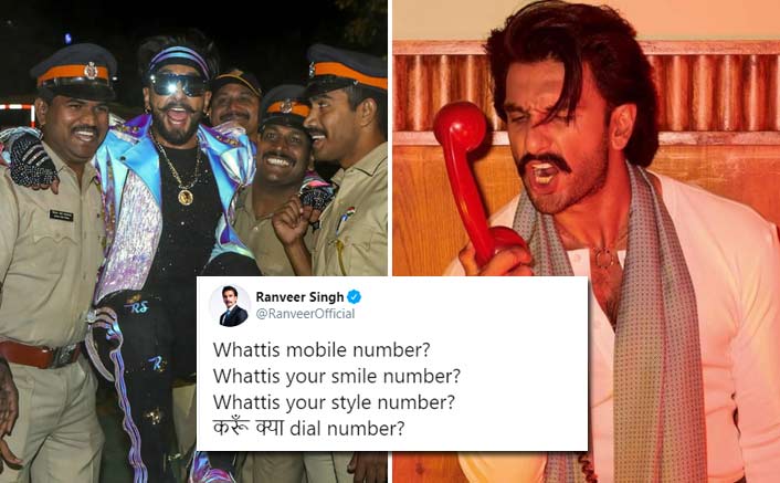 Ranveer Singh Gets A Hilarious Reply From Nagpur Police After He Asks 'What IS Your Mobile Number'