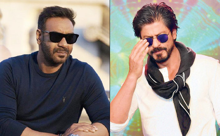 Shah Rukh Khan To Ajay Devgn On Doing 100 Films: "From Striding Atop Two Motorcycles At The Same Time, You’ve Come A Long Long Way"