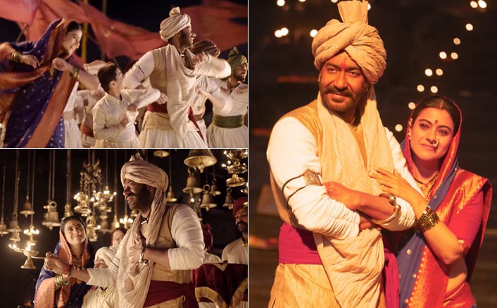 Maay Bhavani From Tanhaji: The Unsung Warrior: Ajay Devgn-Kajol Mesmerise Us With Their Romance & Dance Moves