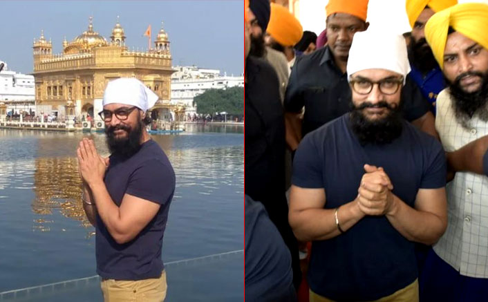 Laal Singh Chaddha Star Aamir Khan Listens To Holy 'Shabad Kirtan' At The Golden Temple!